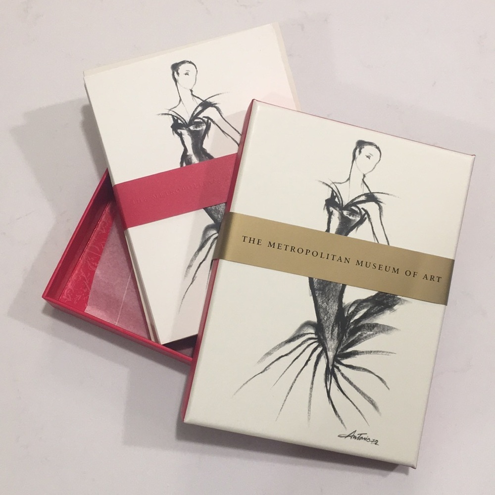 MET MUSEUM Fashion note cards - set of 12